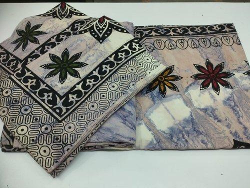 BEDSHEET MEERUT PRINTED 90X108 2 PILLOW COVER